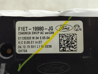 2015-2018 Ford Focus Climate Control Module Temperature AC/Heater Replacement P/N:F1ET-19980-JG Fits Fits 2015 2016 2017 201