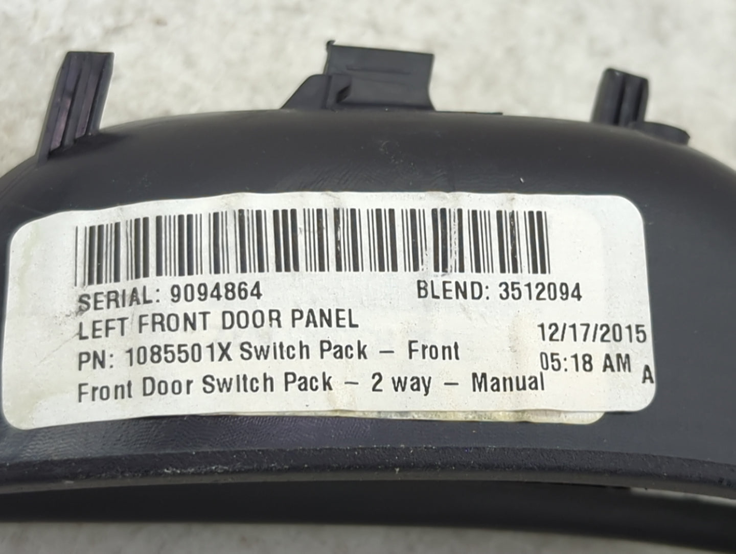 2012-2018 Ford Focus Master Power Window Switch Replacement Driver Side Left Fits Fits 2012 2013 2014 2015 2016 2017 2018 OE