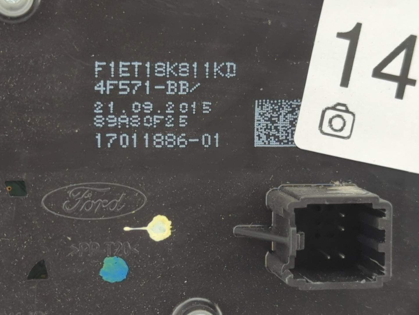 2015-2018 Ford Focus Radio Control Panel - Oemusedautoparts1.com