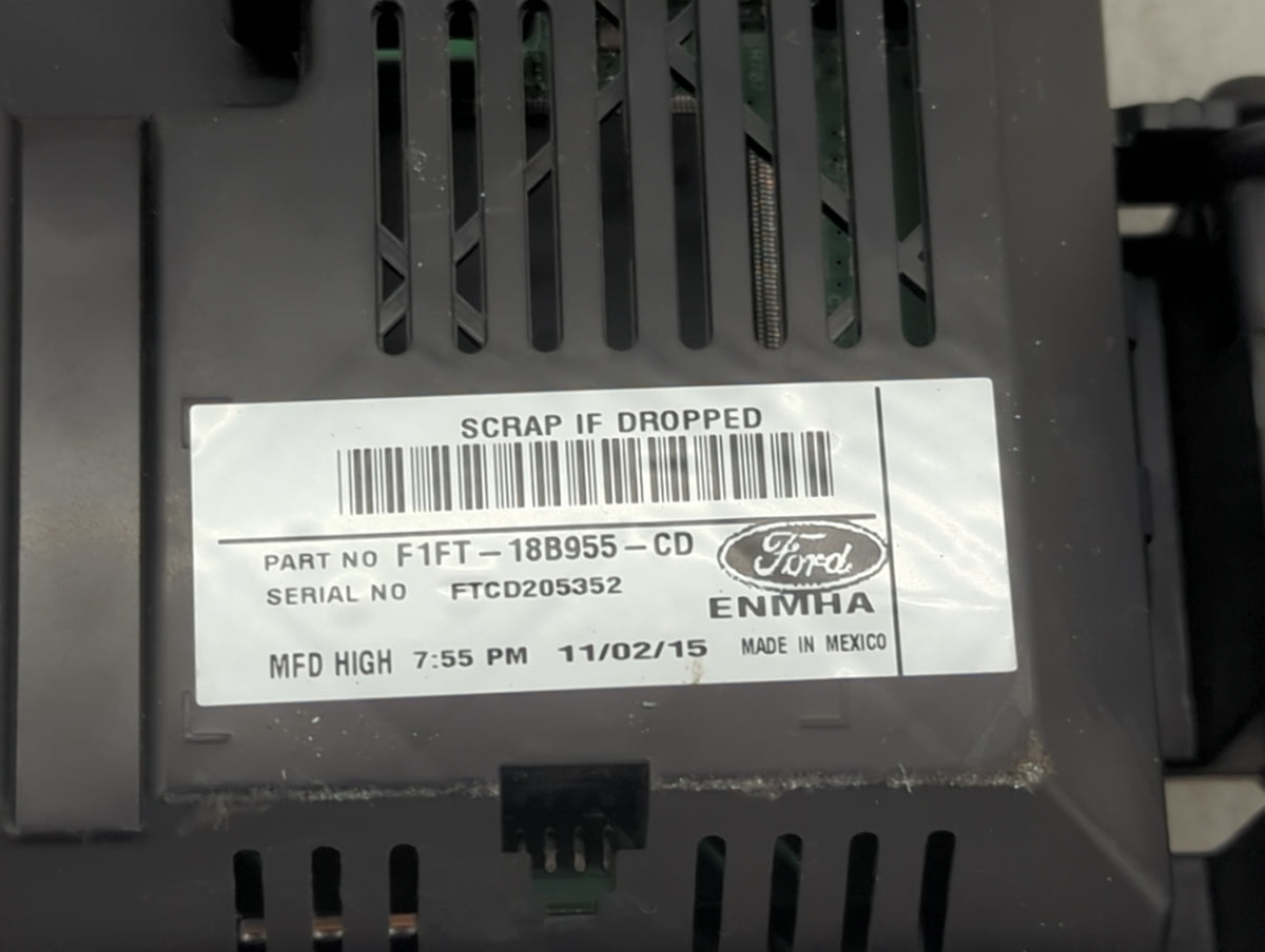 2015-2018 Ford Focus Information Radio Display Screen 1440421 - Oemusedautoparts1.com