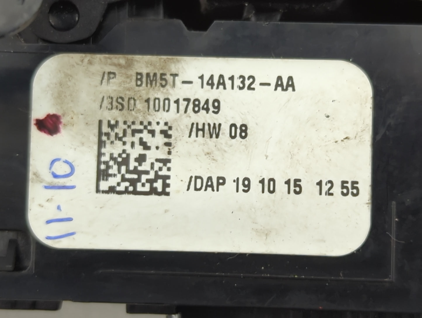 2015-2018 Ford Focus Master Power Window Switch Replacement Driver Side Left P/N:BM5T-14A132-AA Fits OEM Used Auto Parts - O