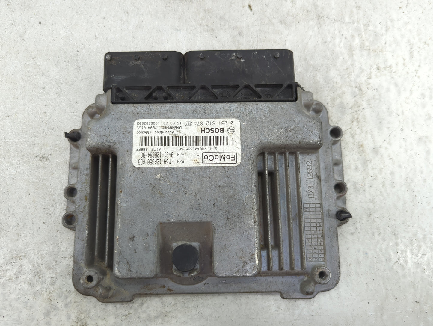 2013-2018 Ford Focus PCM Engine Control Computer ECU ECM PCU OEM P/N:FM5A-12A650-ADB BV61-12B684-BC Fits OEM Used Auto Parts