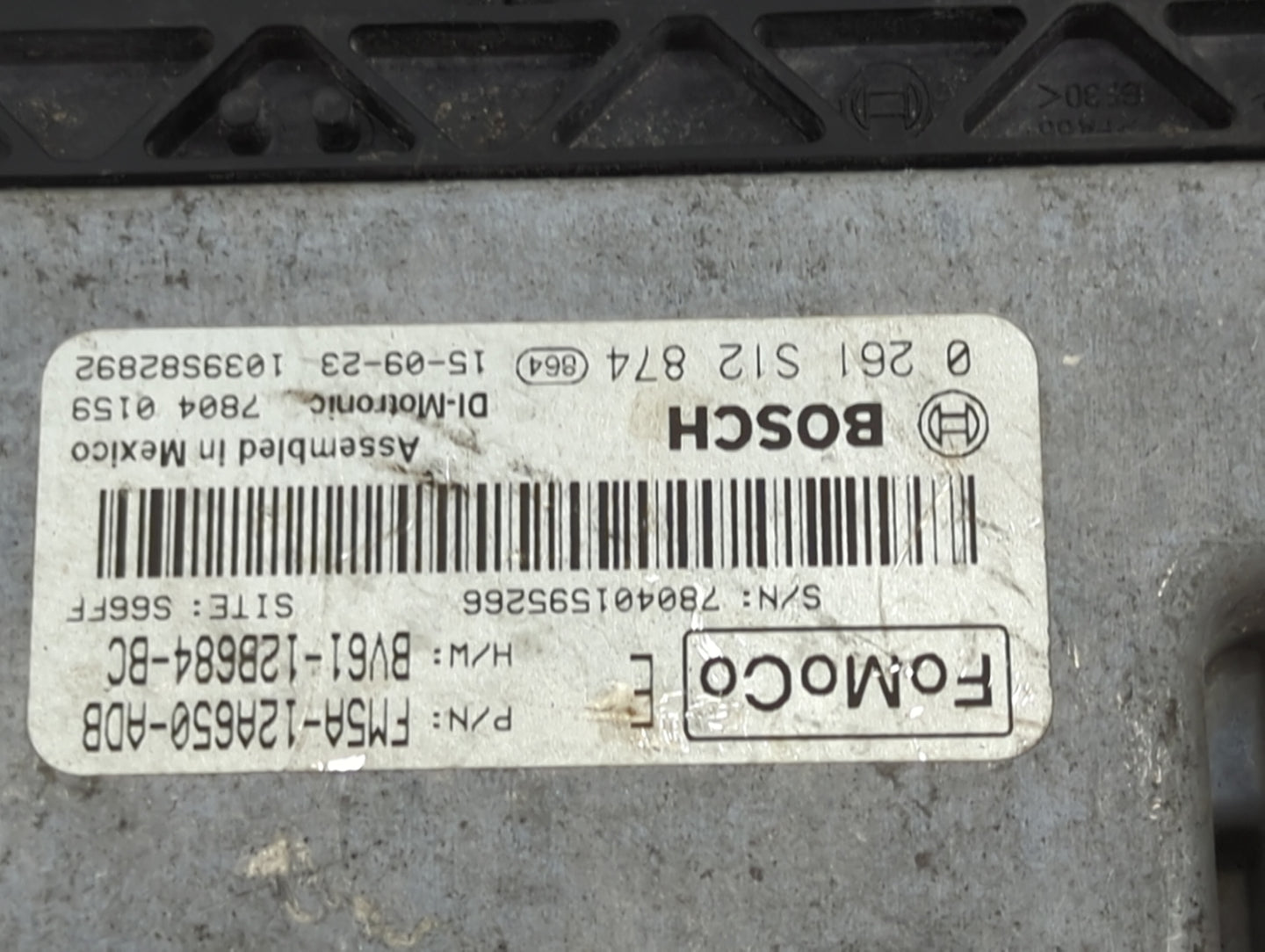 2013-2018 Ford Focus PCM Engine Control Computer ECU ECM PCU OEM P/N:FM5A-12A650-ADB BV61-12B684-BC Fits OEM Used Auto Parts