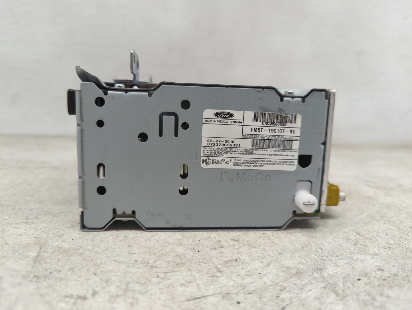 2016-2018 Ford Focus Radio AM FM Cd Player Receiver Replacement P/N:FM5T-19C107-KE C6CW900630 Fits Fits 2016 2017 2018 OEM U