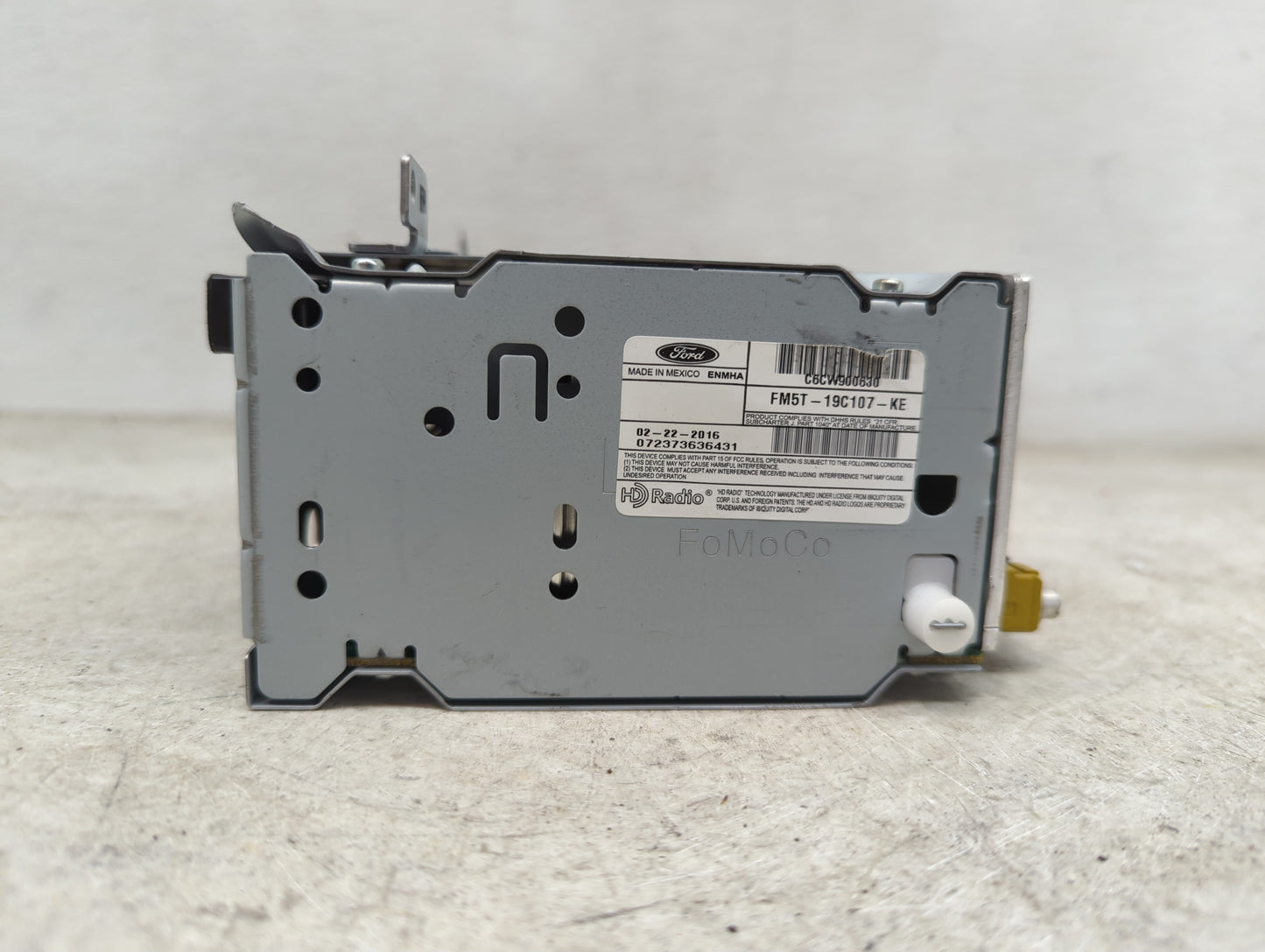 2016-2018 Ford Focus Radio AM FM Cd Player Receiver Replacement P/N:FM5T-19C107-KE C6CW900630 Fits Fits 2016 2017 2018 OEM U