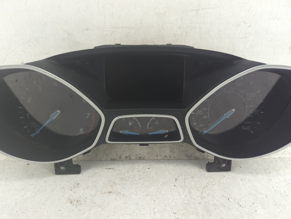 2016 Ford Focus Instrument Cluster Speedometer Gauges P/N:F1ET-10849-CTK VPFMGF-10849-CTA Miles: Fits OEM Used Auto Parts - 