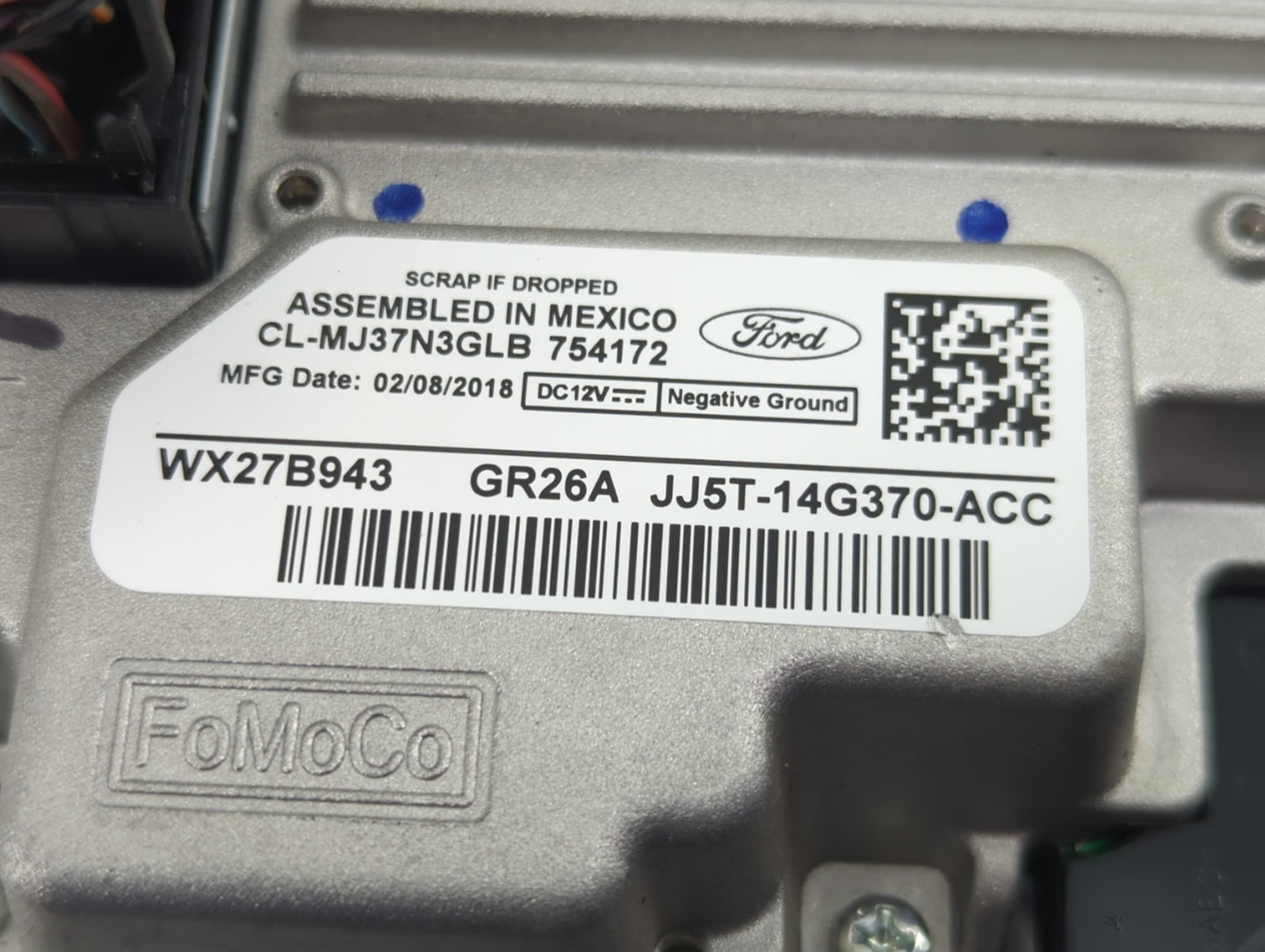 2015-2018 Ford Focus Information Display Screen - Oemusedautoparts1.com