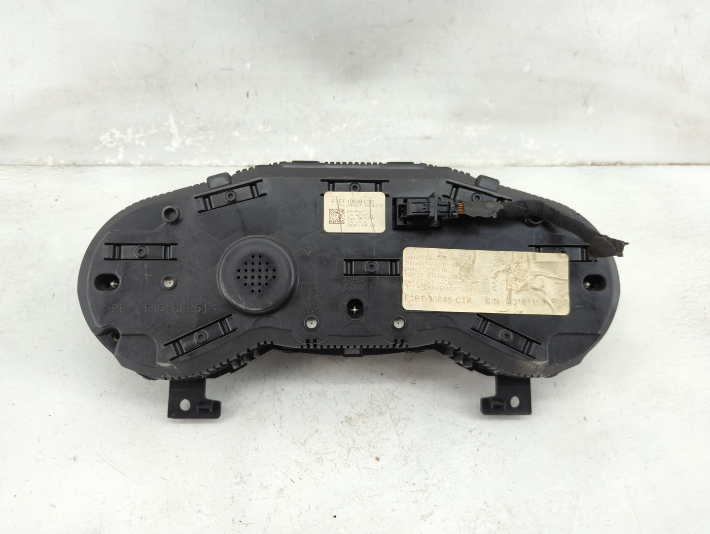 2016 Ford Focus Instrument Cluster Speedometer Gauges P/N:F1ET-10849-CTK F1ET-14E094-BB, F1ET-14C026-ABJ Miles: Fits OEM Use