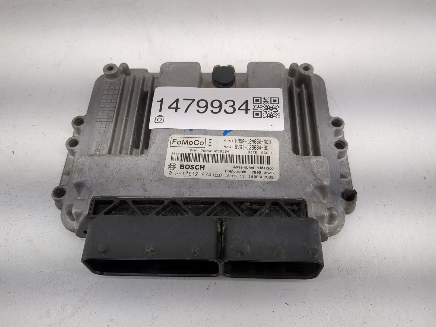 2013-2018 Ford Focus PCM Engine Control Computer ECU ECM PCU OEM P/N:FM5A-12A650-ADB BV61-12B684-BC Fits OEM Used Auto Parts