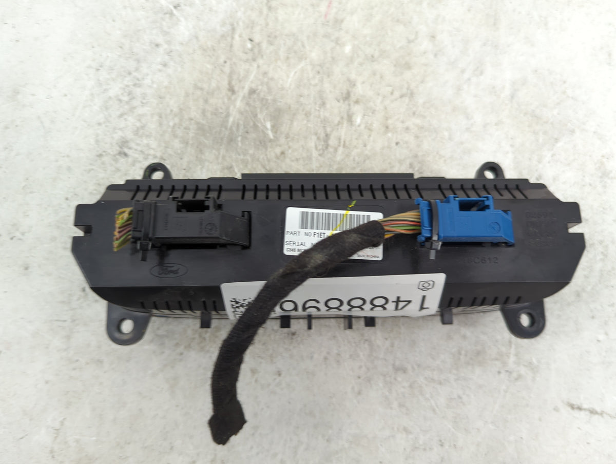 2015-2018 Ford Focus Climate Control Module Temperature AC/Heater Replacement P/N:F1ET-18C612-CG Fits Fits 2015 2016 2017 20