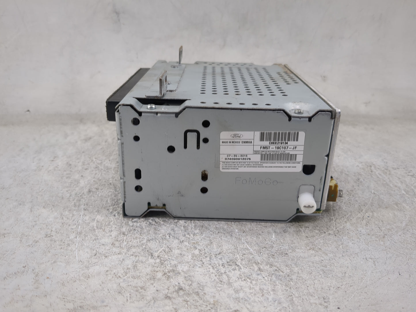 2016 Ford Focus Radio AM FM Cd Player Receiver Replacement P/N:FM5T-19C107-JF C6SX219134 Fits OEM Used Auto Parts - Oemuseda