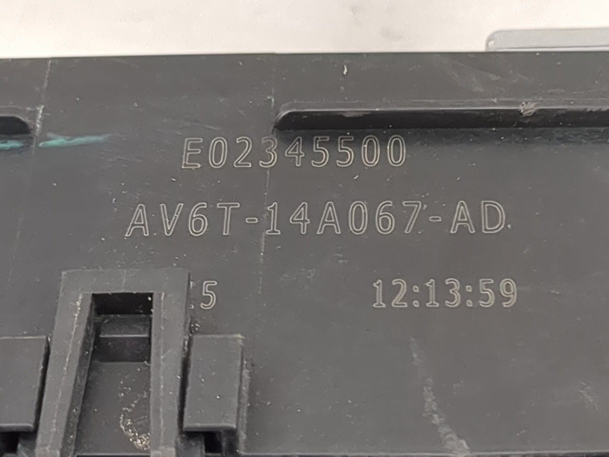 2016 Ford Focus Fusebox Fuse Box Panel Relay Module P/N:AV6T-14A067-AD E02345500 Fits OEM Used Auto Parts - Oemusedautoparts