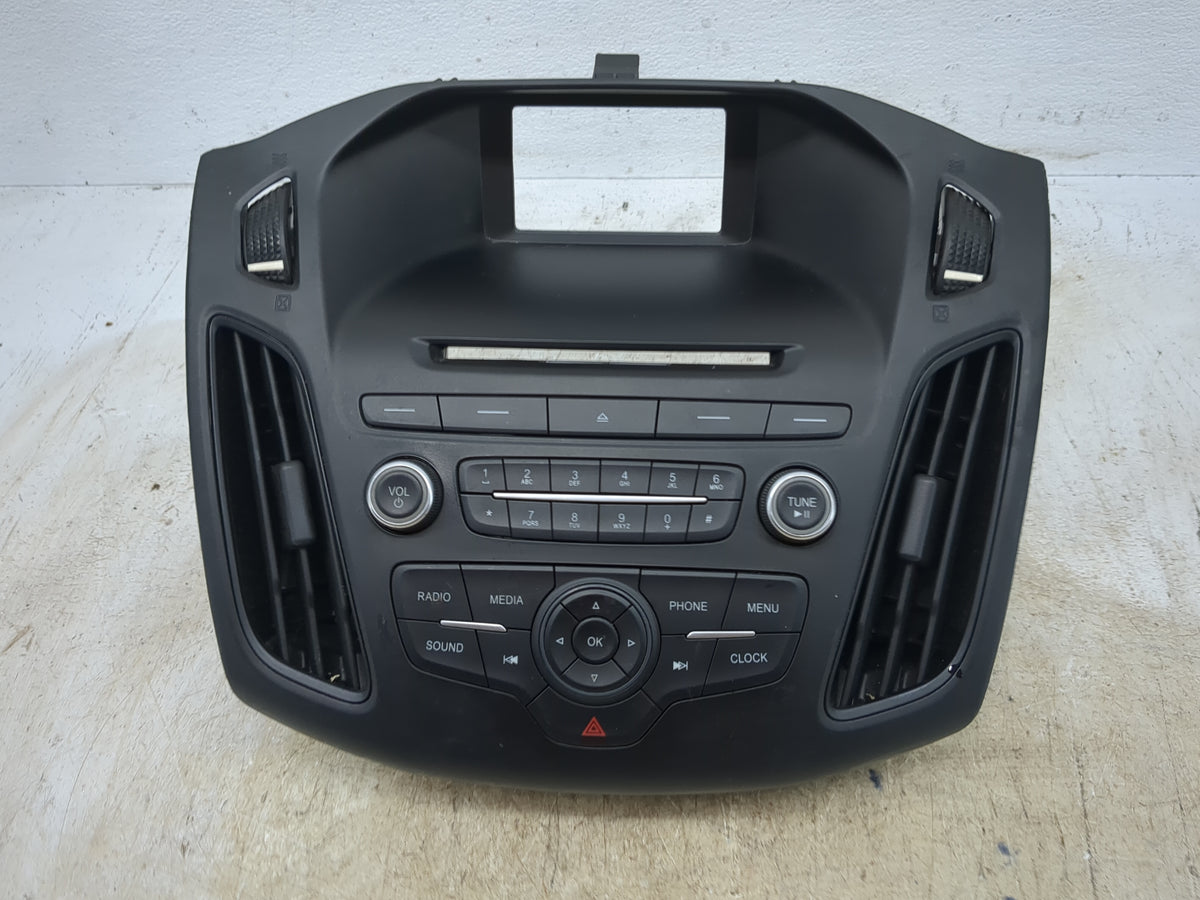 2015-2018 Ford Focus Radio Control Panel Black 1520393 - Oemusedautoparts1.com
