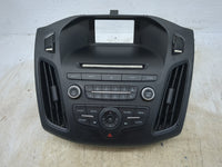 2015-2018 Ford Focus Radio Control Panel Black 1520393 - Oemusedautoparts1.com