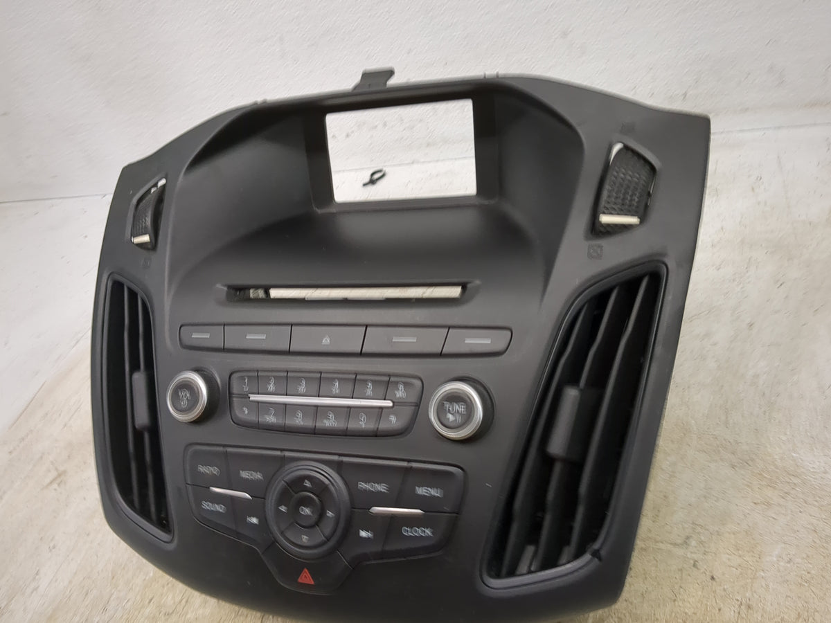 2015-2018 Ford Focus Radio Control Panel Black 1520393 - Oemusedautoparts1.com