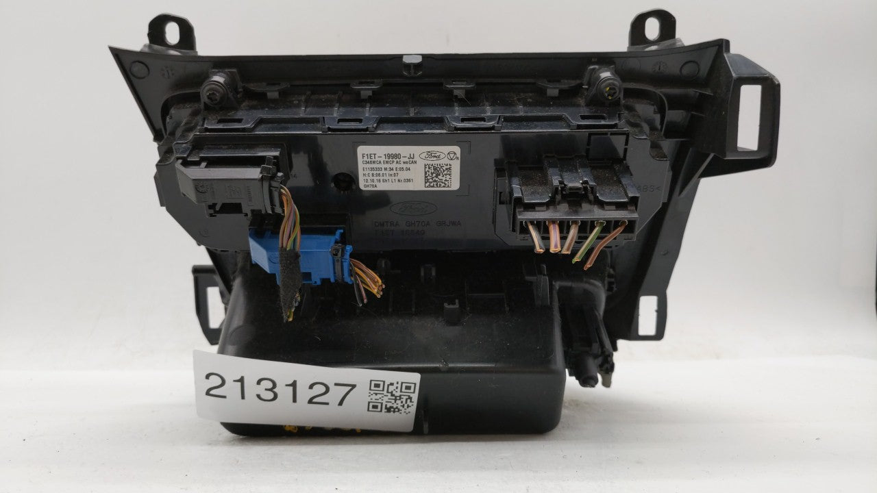 2015-2018 Ford Focus Climate Control Module Temperature AC/Heater Replacement P/N:F1ET-19980-LJ F1ET-19980-JF Fits OEM Used 