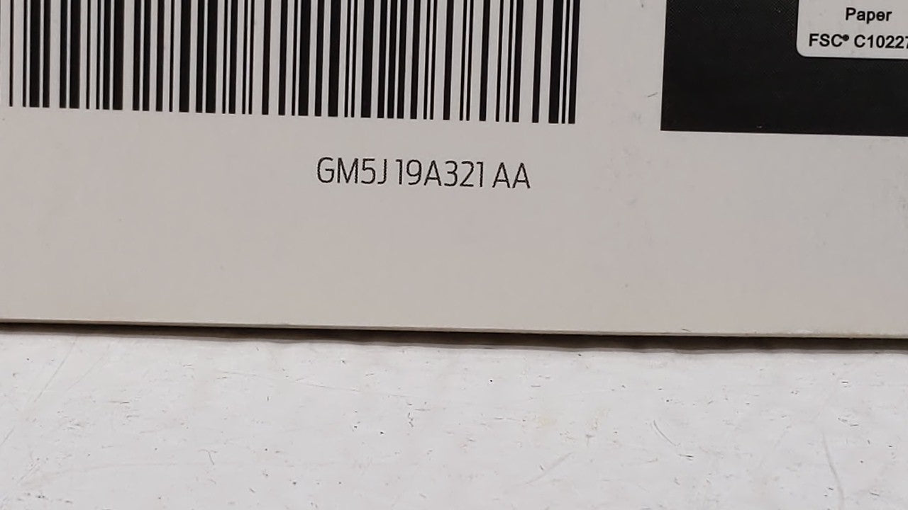 2016 Ford Focus Owners Manual Book Guide OEM Used Auto Parts - Oemusedautoparts1.com