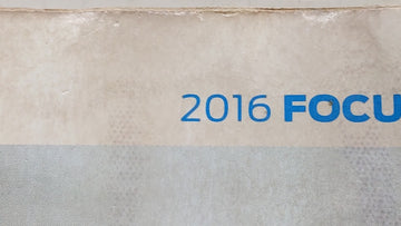 2016 Ford Focus Owners Manual Book Guide OEM Used Auto Parts