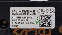 2015-2018 Ford Focus Climate Control Module Temperature AC/Heater Replacement P/N:F1ET-19980-LJ F1ET-19980-JF Fits OEM Used 