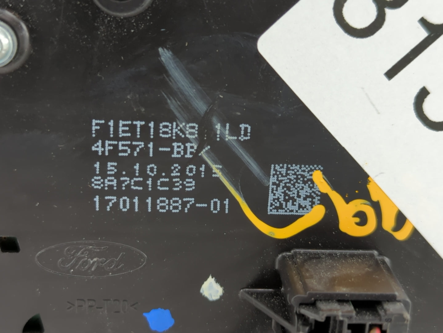 2015-2018 Ford Focus Climate Control Module Temperature AC/Heater Replacement P/N:F1EB-18835-JF3JA6 F1ET-19980-LJ Fits OEM U