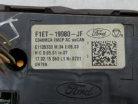 2015-2018 Ford Focus Climate Control Module Temperature AC/Heater Replacement P/N:F1ET-19980-LJ F1ET-19980-JF Fits OEM Used 