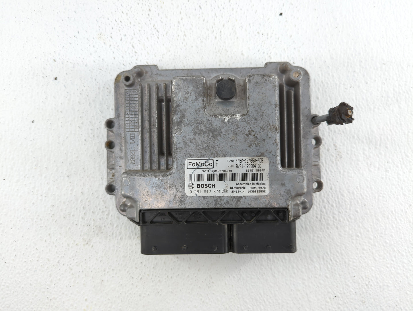 2013-2018 Ford Focus PCM Engine Control Computer ECU ECM PCU OEM P/N:DM5A-12A650-CA EMA-12A650-VA Fits OEM Used Auto Parts -