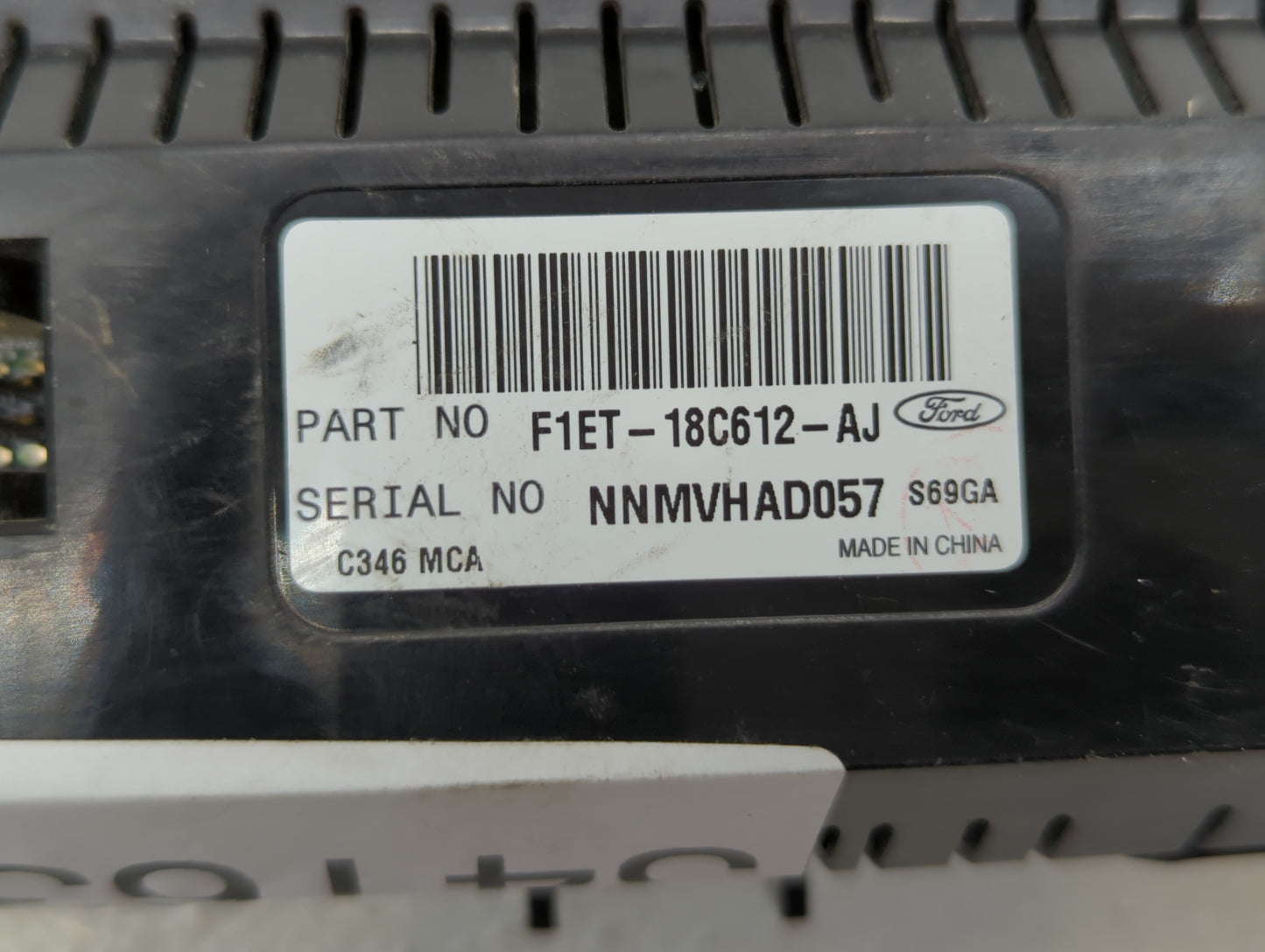 2015-2018 Ford Focus Climate Control Module Temperature AC/Heater Replacement P/N:F1ET-18549 F1ET-18C612-AG Fits OEM Used Au
