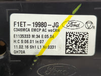 2015-2018 Ford Focus Climate Control Module Temperature AC/Heater Replacement P/N:F1ET-18K811-KD F1ET-18549 Fits OEM Used Au