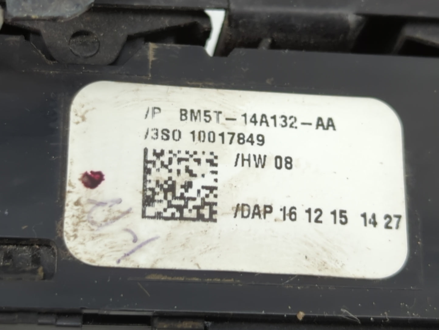 2012-2018 Ford Focus Master Power Window Switch Replacement Driver Side Left P/N:BM51-A240A41-CAW 1085502X Fits OEM Used Aut