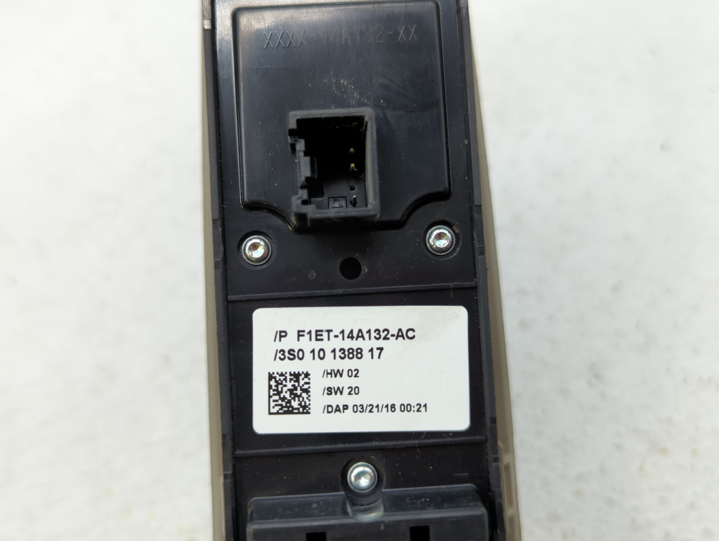 2016 Ford Focus Master Power Window Switch Replacement Driver Side Left P/N:F1ET-14A132-AC Fits OEM Used Auto Parts - Oemuse