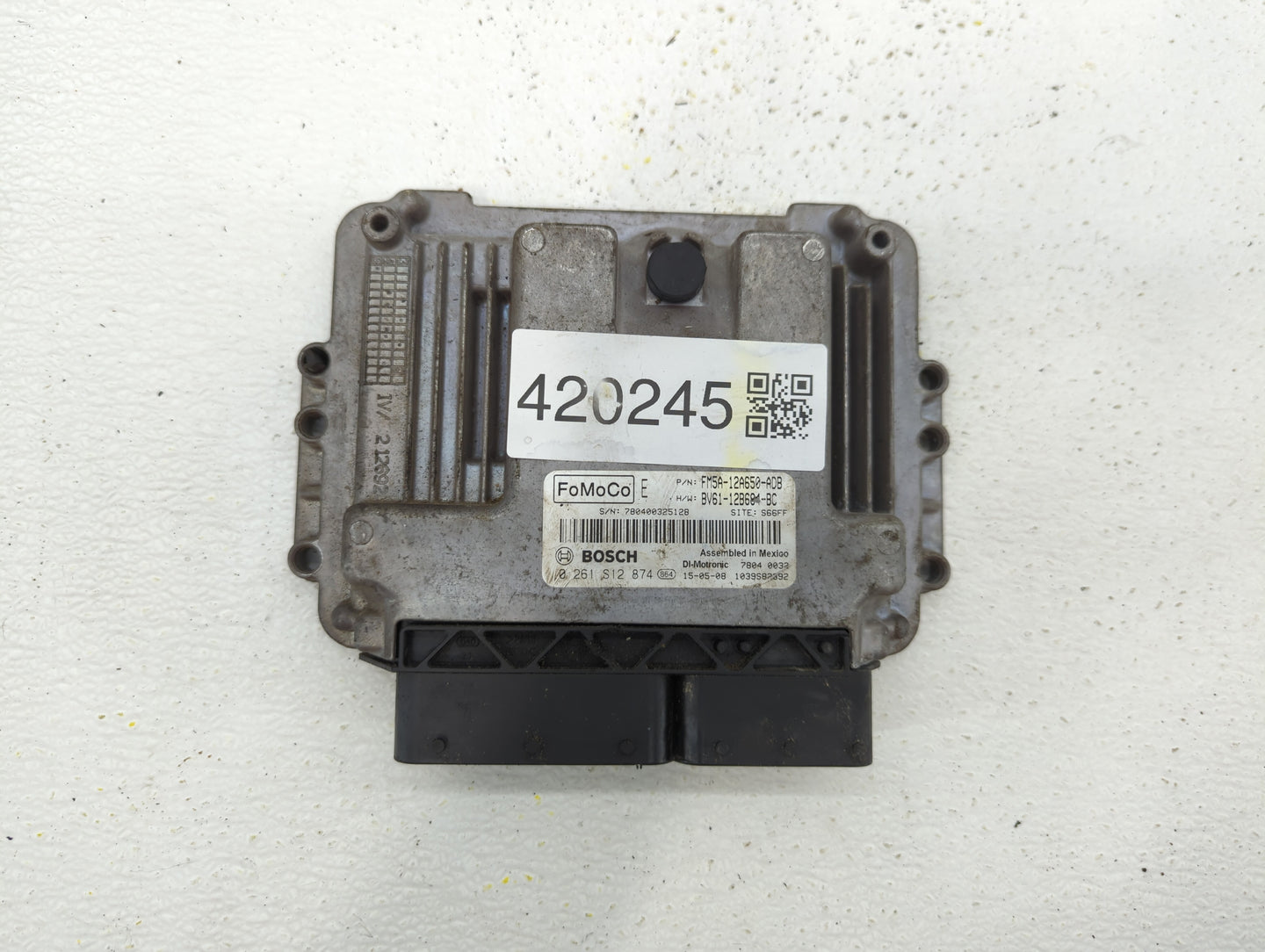 2014-2016 Ford Focus PCM Engine Control Computer ECU ECM PCU OEM P/N:FM5A-12A650-ADB BV61-12B684-BC Fits Fits 2014 2015 2016