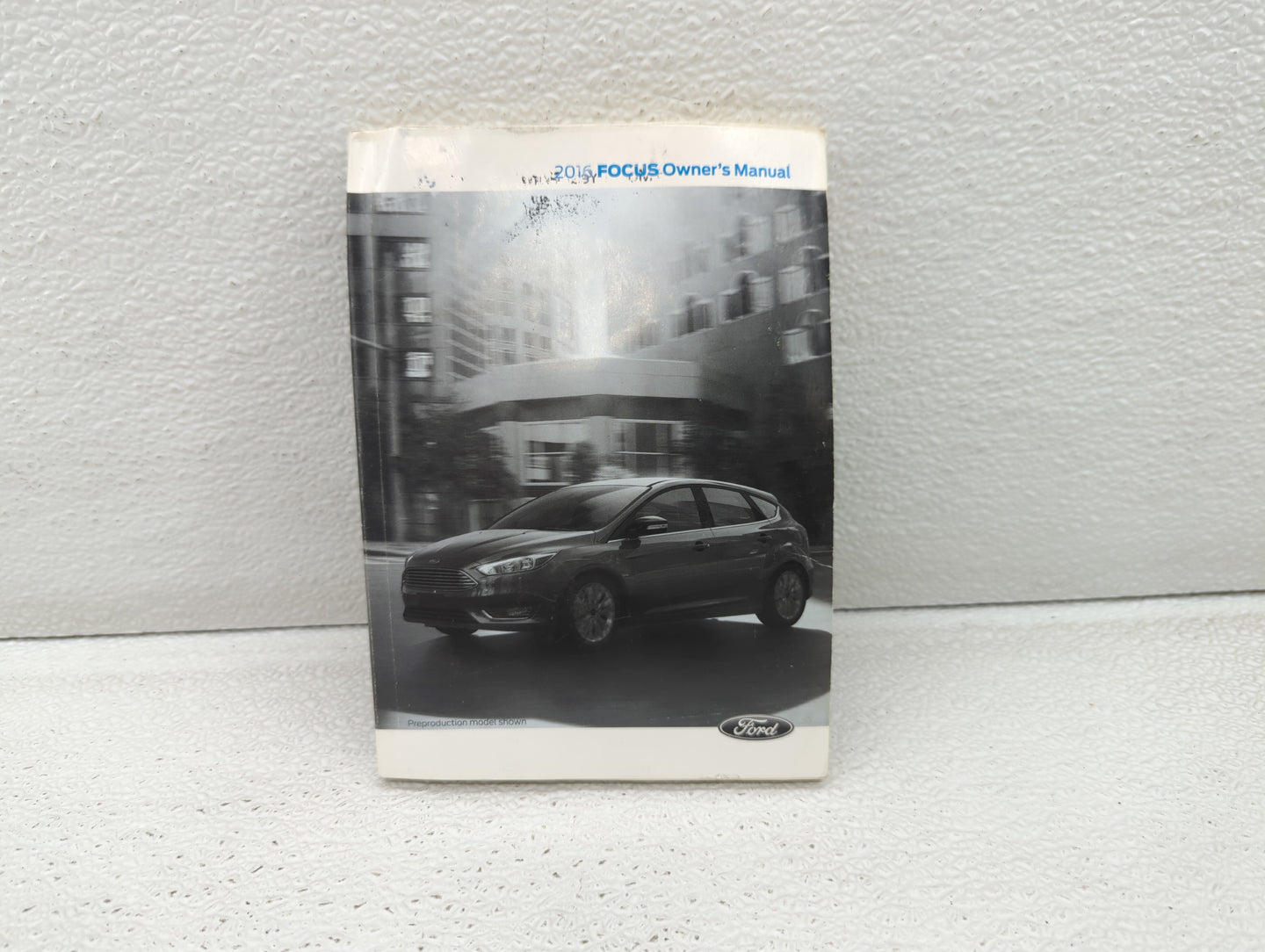 2016 Ford Focus Owners Manual Book Guide OEM Used Auto Parts - Oemusedautoparts1.com