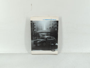 2016 Ford Focus Owners Manual Book Guide OEM Used Auto Parts - Oemusedautoparts1.com