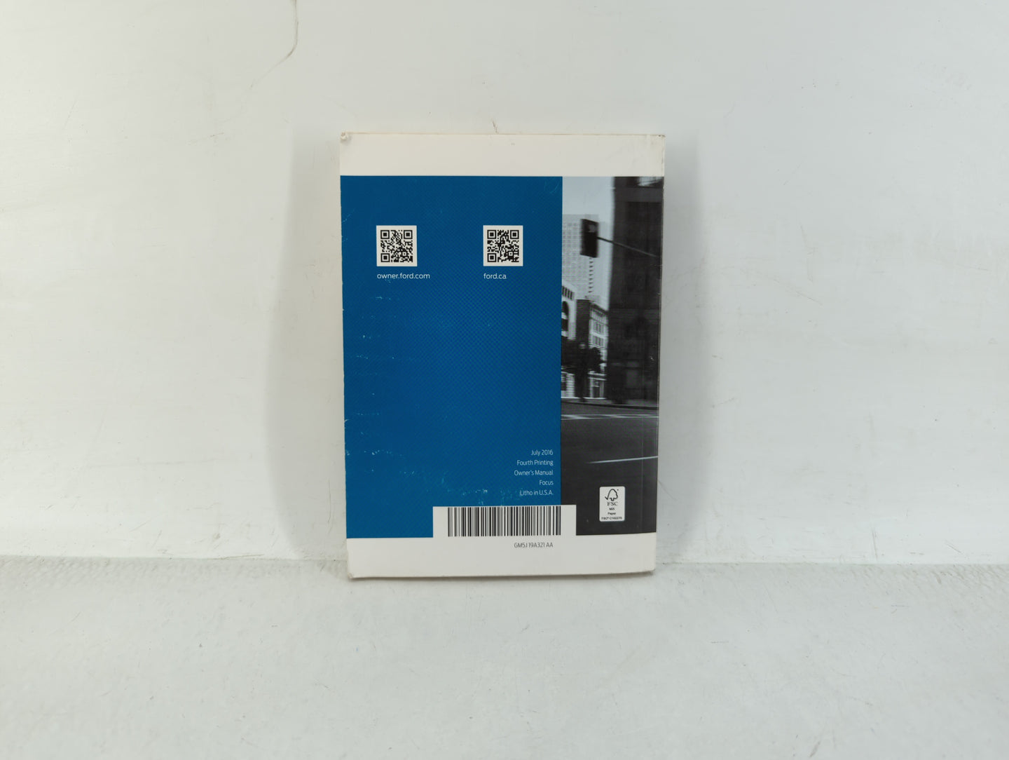 2016 Ford Focus Owners Manual Book Guide OEM Used Auto Parts - Oemusedautoparts1.com