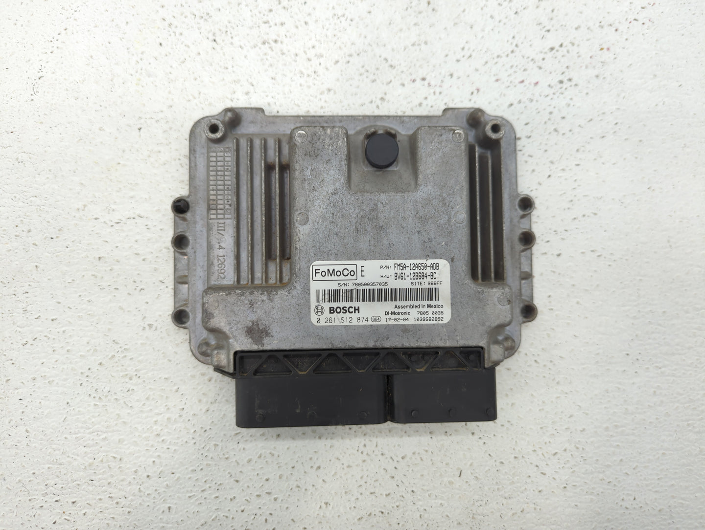 2013-2018 Ford Focus PCM Engine Control Computer ECU ECM PCU OEM P/N:FM5A-12A650-ADB EM5A-12A650-ACB Fits OEM Used Auto Part