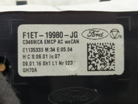2015-2018 Ford Focus Climate Control Module Temperature AC/Heater Replacement P/N:F1ET-19980-JG F1ET-19980-LJ Fits OEM Used 