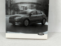 2016 Ford Focus Owners Manual Book Guide OEM Used Auto Parts - Oemusedautoparts1.com
