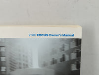 2016 Ford Focus Owners Manual Book Guide OEM Used Auto Parts - Oemusedautoparts1.com