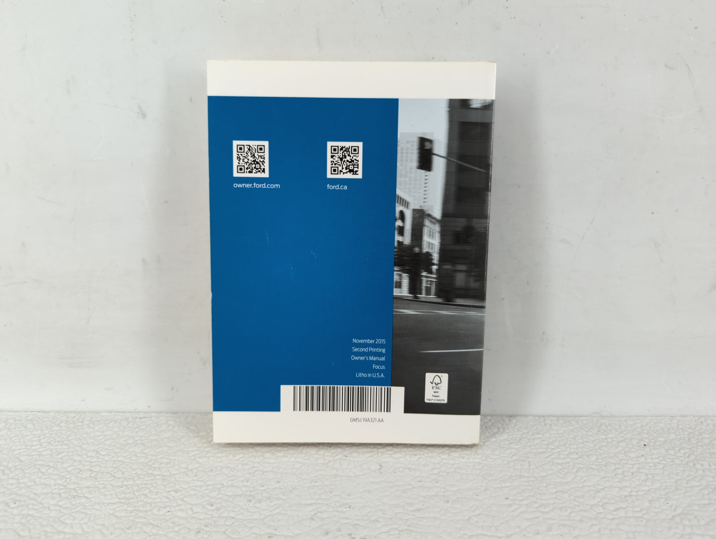 2016 Ford Focus Owners Manual Book Guide OEM Used Auto Parts - Oemusedautoparts1.com