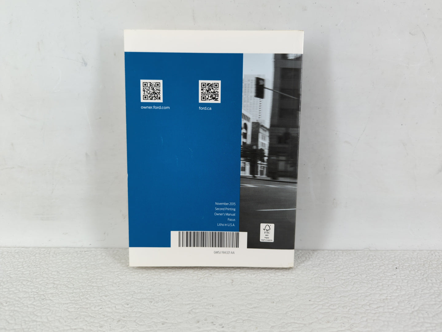 2016 Ford Focus Owners Manual Book Guide OEM Used Auto Parts - Oemusedautoparts1.com