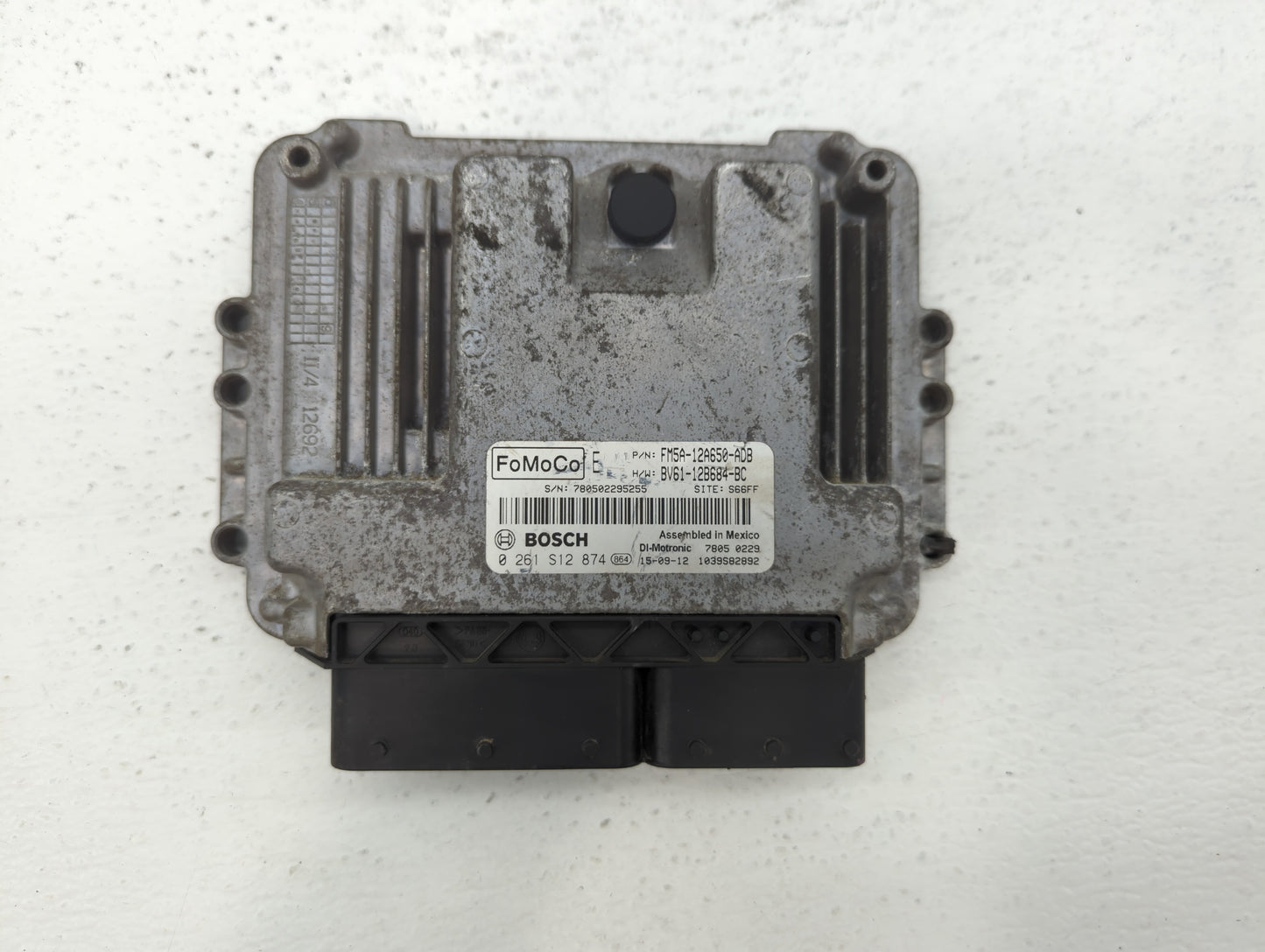 2013-2018 Ford Focus PCM Engine Control Computer ECU ECM PCU OEM P/N:FM5A-12A650-ADB EV61-12B684-BC Fits OEM Used Auto Parts