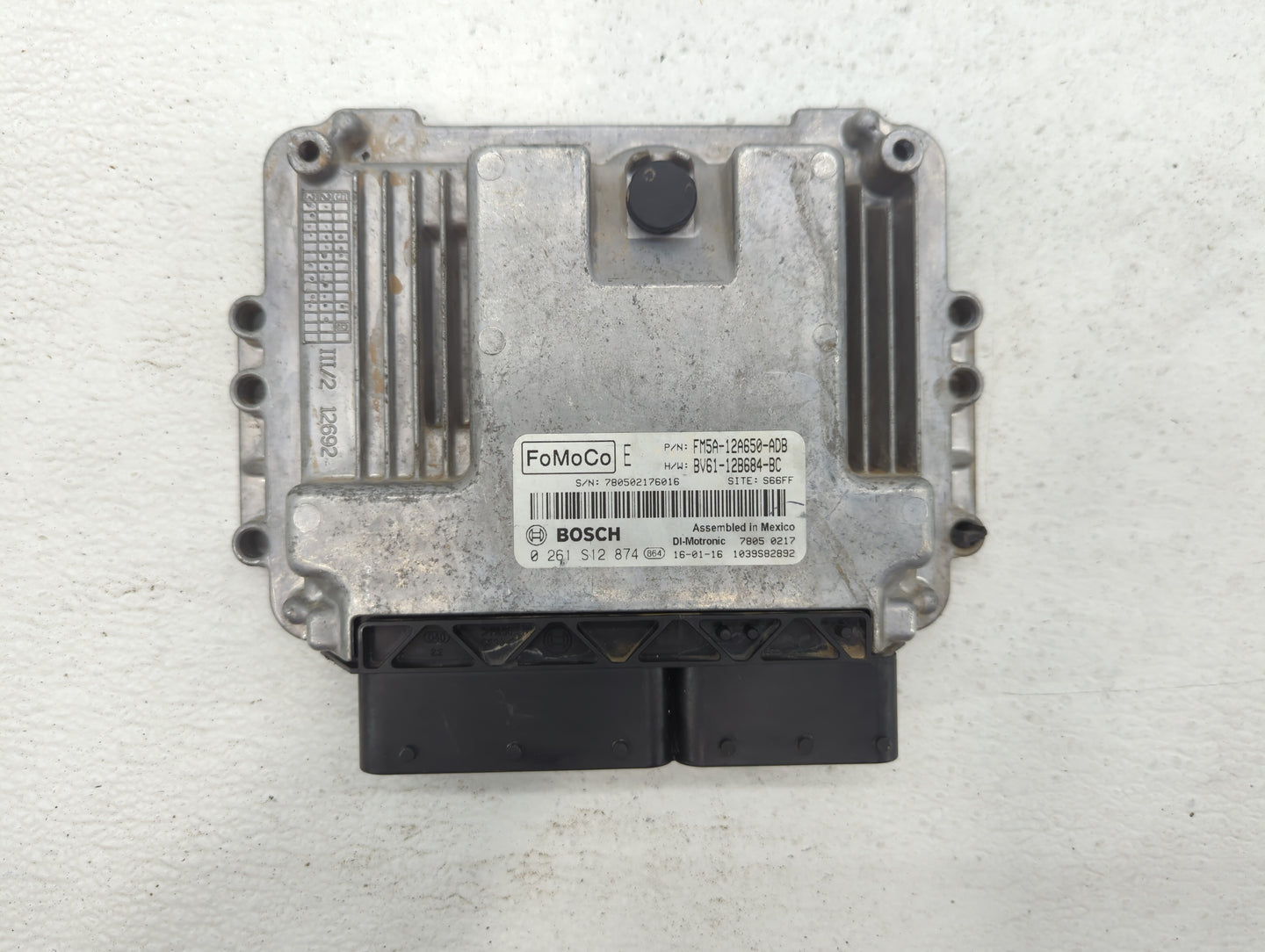 2013-2018 Ford Focus PCM Engine Control Computer ECU ECM PCU OEM P/N:FM5A-12A650-A FM5A-12A650-ADB Fits OEM Used Auto Parts 