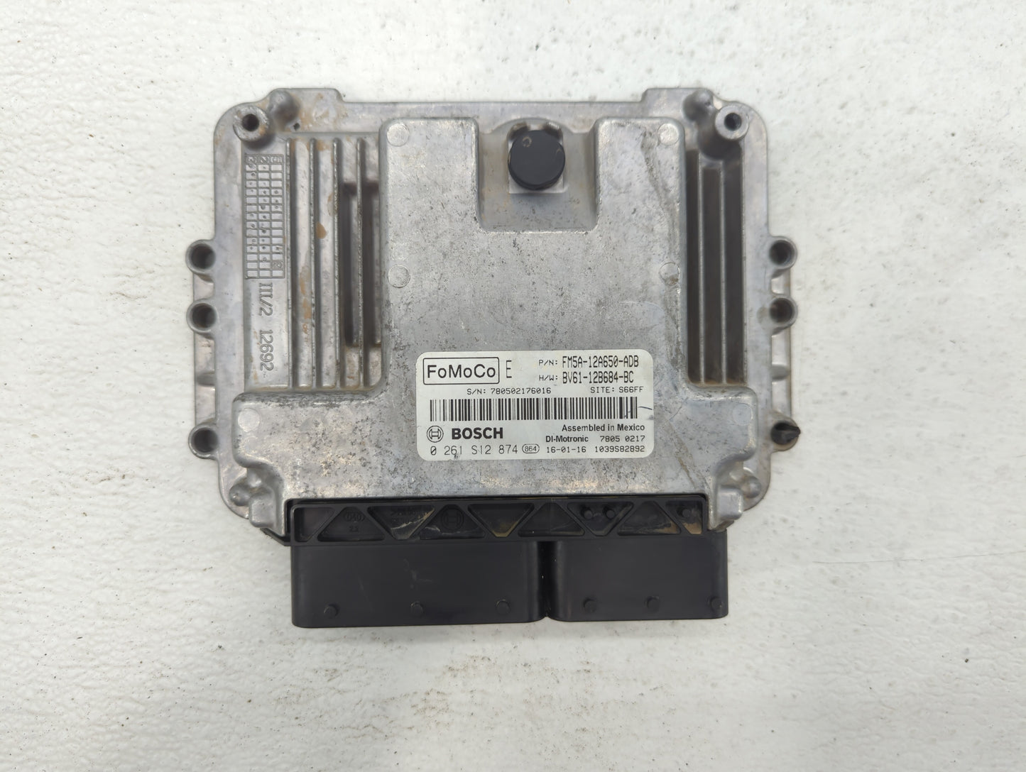 2013-2018 Ford Focus PCM Engine Control Computer ECU ECM PCU OEM P/N:FM5A-12A650-A FM5A-12A650-ADB Fits OEM Used Auto Parts 