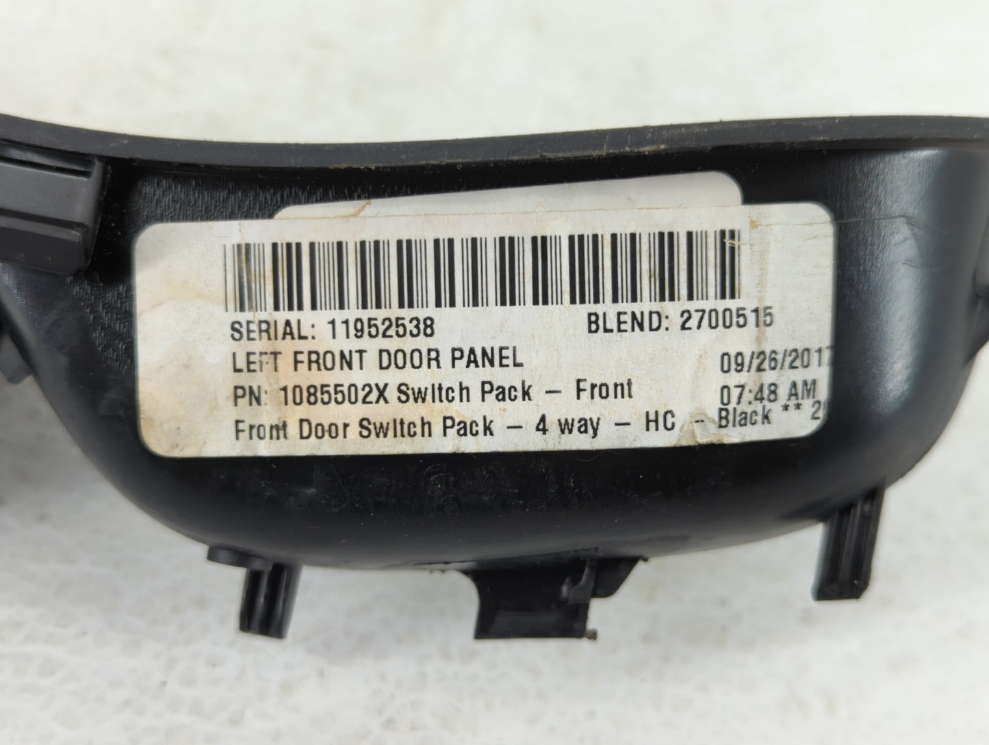 2012-2018 Ford Focus Master Power Window Switch Replacement Driver Side Left P/N:1085502X 1085501X Fits OEM Used Auto Parts 