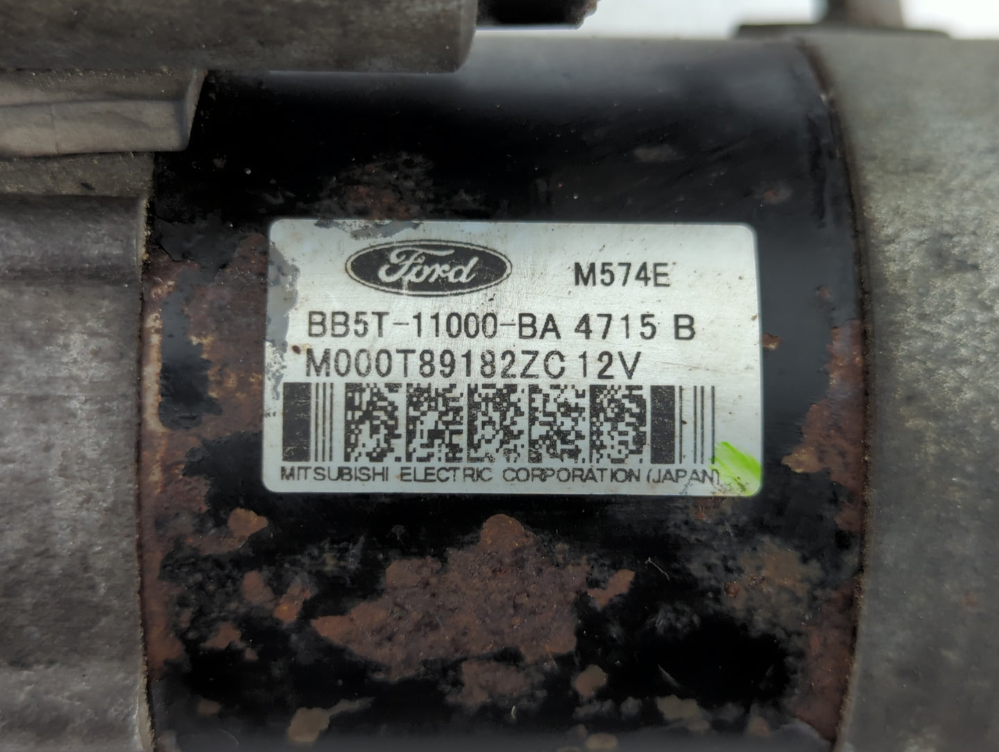 2012-2018 Ford Focus Car Starter Motor Solenoid OEM P/N:BB5T-11000-BA FJ5T-11000-AA Fits OEM Used Auto Parts - Oemusedautopa