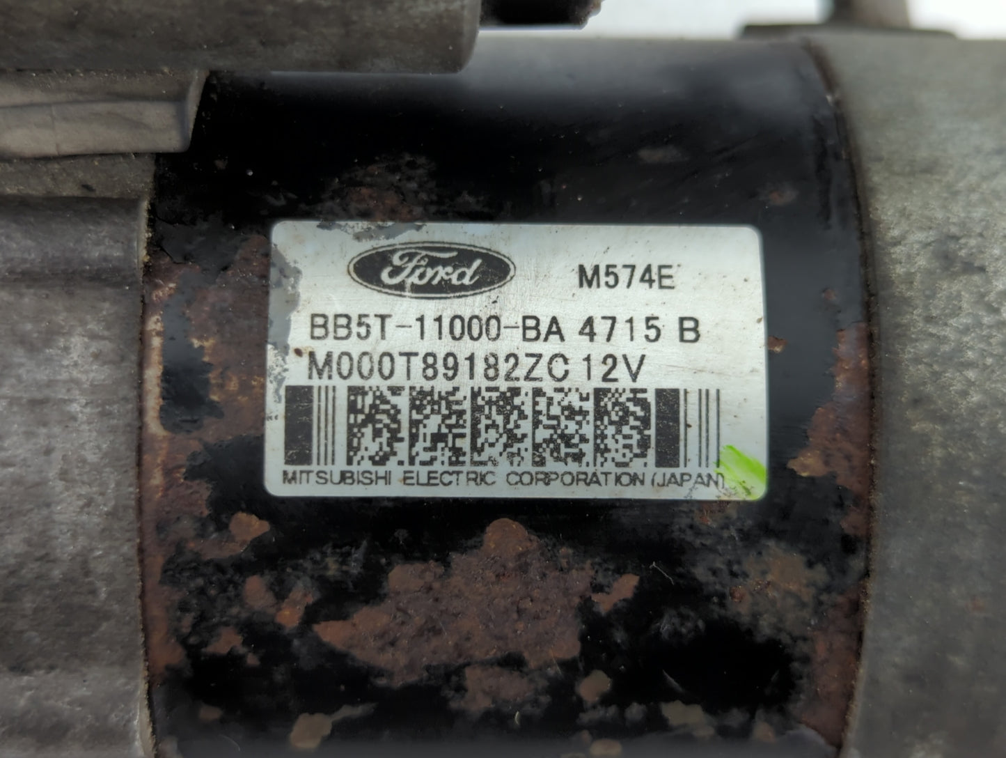 2012-2018 Ford Focus Car Starter Motor Solenoid OEM P/N:BB5T-11000-BA FJ5T-11000-AA Fits OEM Used Auto Parts - Oemusedautopa
