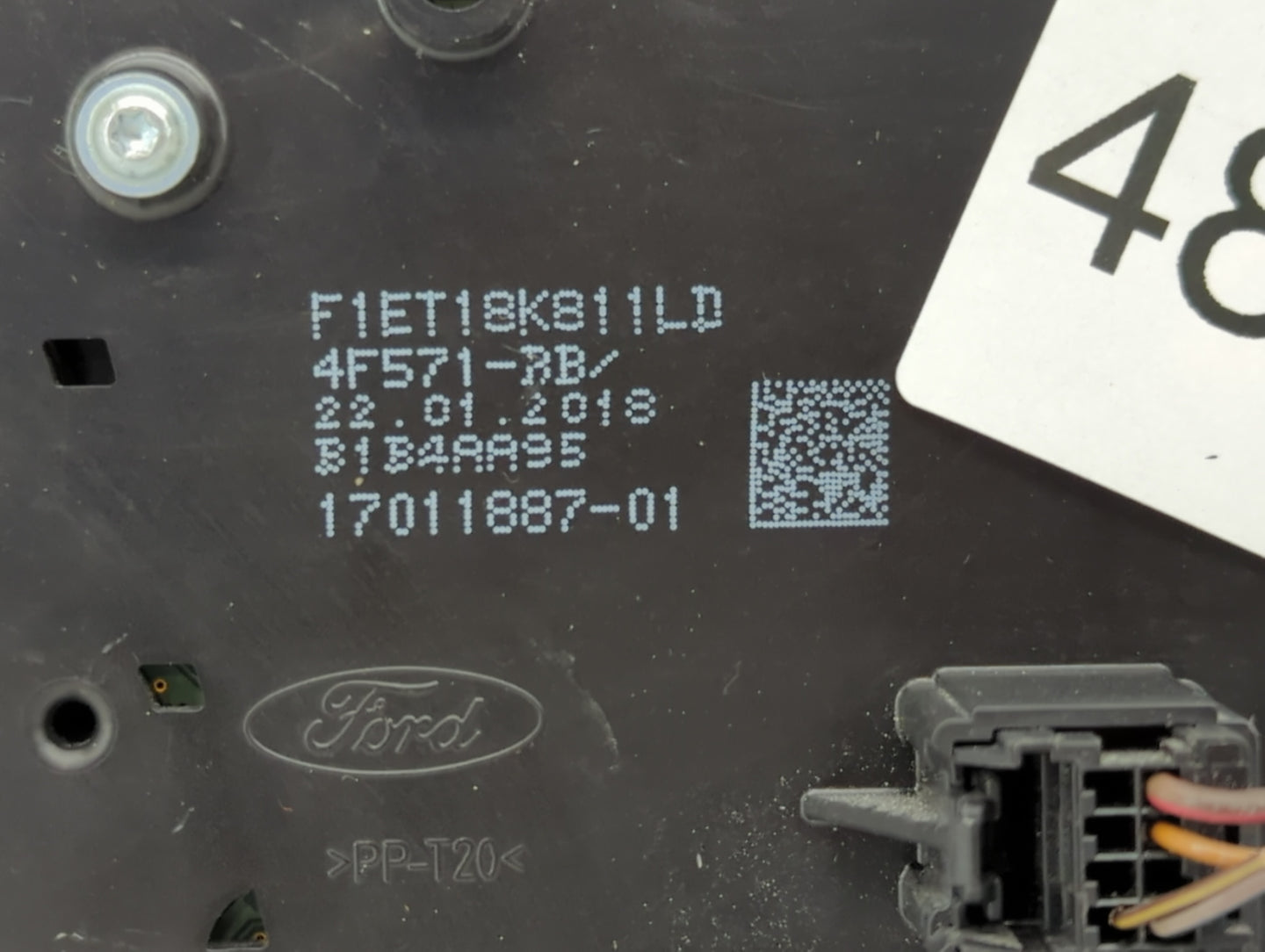 2015-2018 Ford Focus Radio Control Panel - Oemusedautoparts1.com