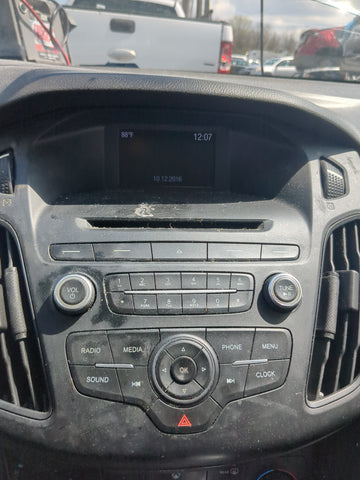 2016 Ford Focus Radio AM FM Cd Player Receiver Replacement Fits OEM Used Auto Parts - Oemusedautoparts1.com