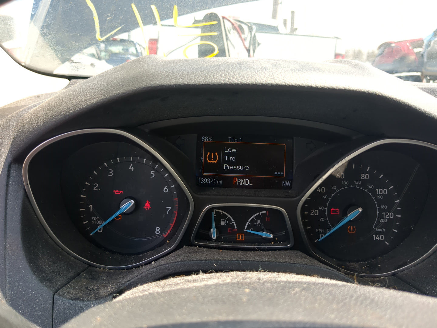 2014-2018 Ford Focus Instrument Cluster Speedometer Gauges Miles:139K Fits Fits 2014 2015 2016 2017 2018 OEM Used Auto Parts