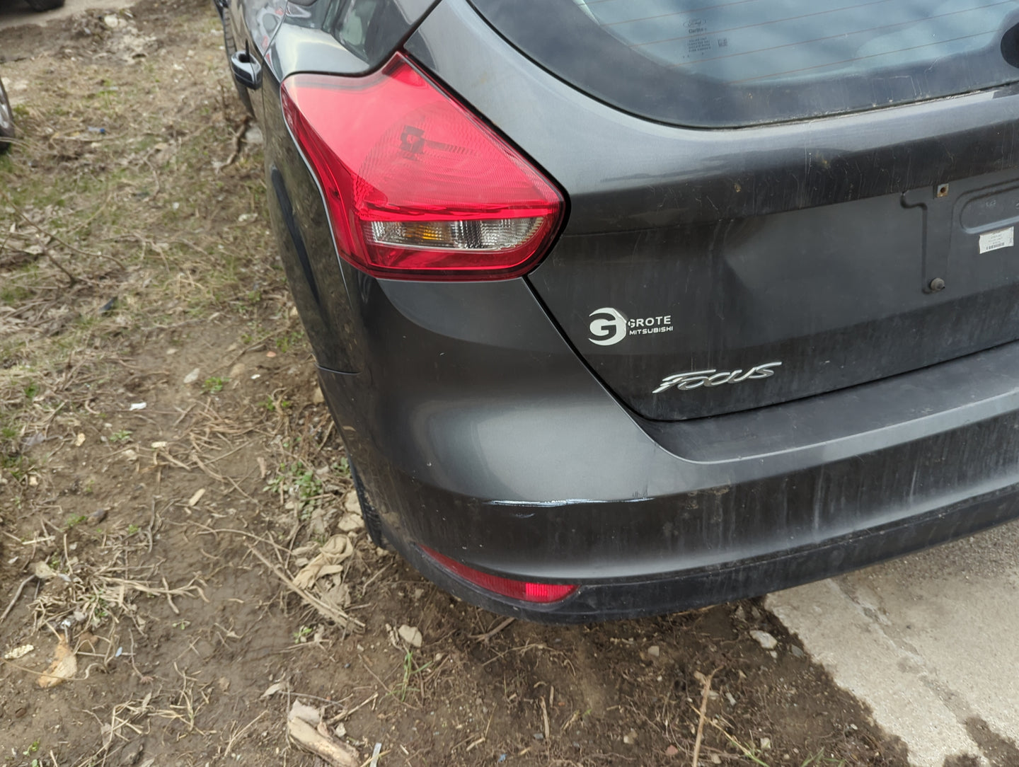2015-2018 Ford Focus Rear Bumper Assembly Oem 5013264 - Oemusedautoparts1.com